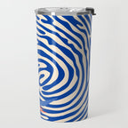 Maelstrom, Abstract Psychedelic Ocean River Whirlpool Vortex, Line Art Drawing Eclectic Boat Sail Sea Travel Mug Gallery Image 2