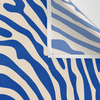 Maelstrom, Abstract Psychedelic Ocean River Whirlpool Vortex, Line Art Drawing Eclectic Boat Sail Sea Wall Tapestry Gallery Image 3
