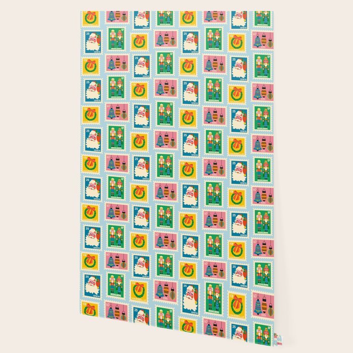 Christmas Stamps Wallpaper Gallery Image 2