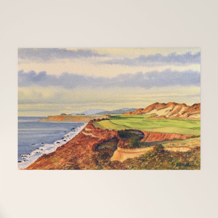 Pacific Dunes - On Bandon Dunes - Golf Course 13th Hole Welcome Mat Gallery Image 1