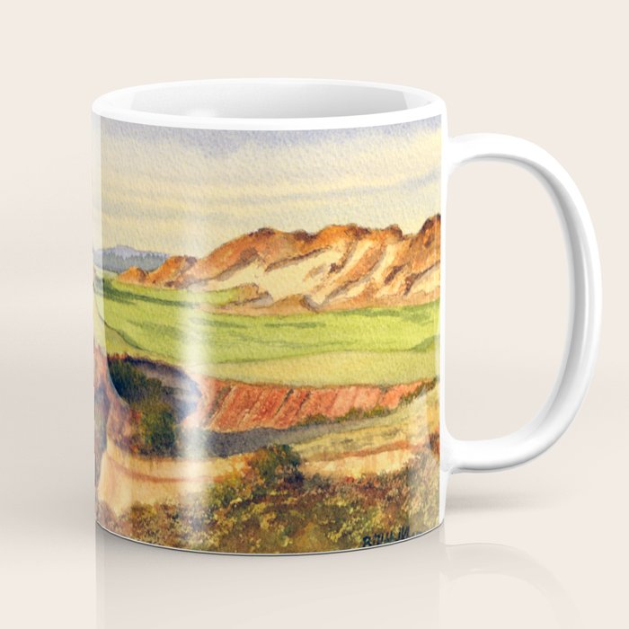 Pacific Dunes - On Bandon Dunes - Golf Course 13th Hole Coffee Mug Gallery Image 1