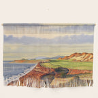 Pacific Dunes - On Bandon Dunes - Golf Course 13th Hole Wall Hanging Gallery Image 1