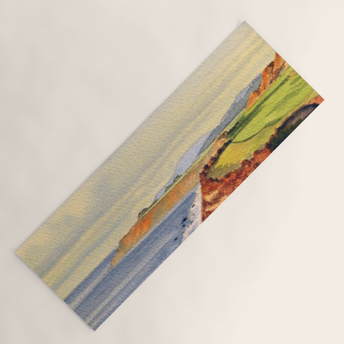 Pacific Dunes - On Bandon Dunes - Golf Course 13th Hole Yoga Mat Gallery Image 1