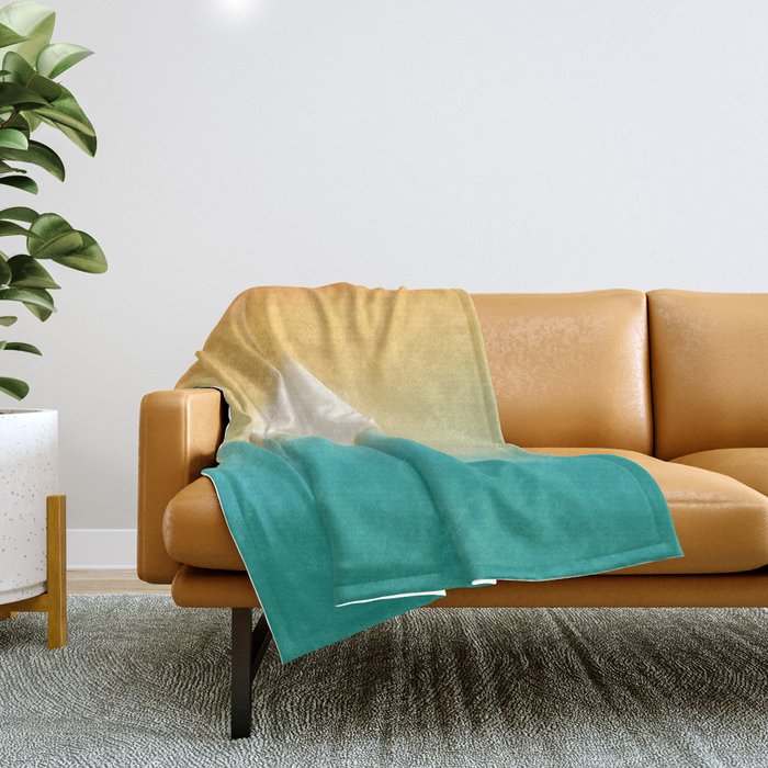 Into the horizon Throw Blanket Gallery Image 1