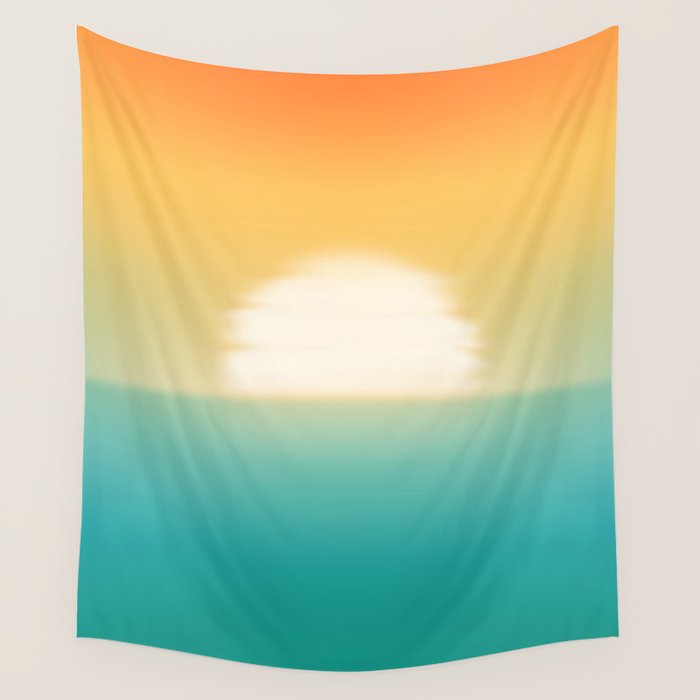 Into the horizon Wall Tapestry Gallery Image 1