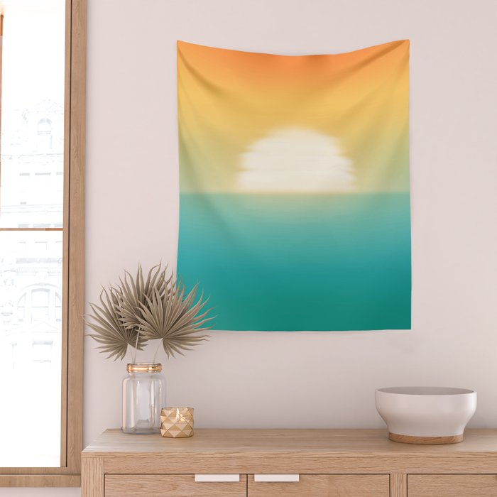 Into the horizon Wall Tapestry Gallery Image 2