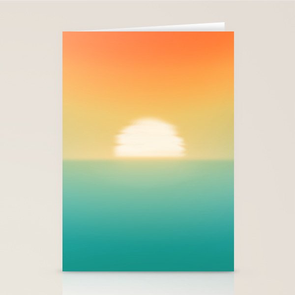 Into the horizon Stationery Card Gallery Image 1