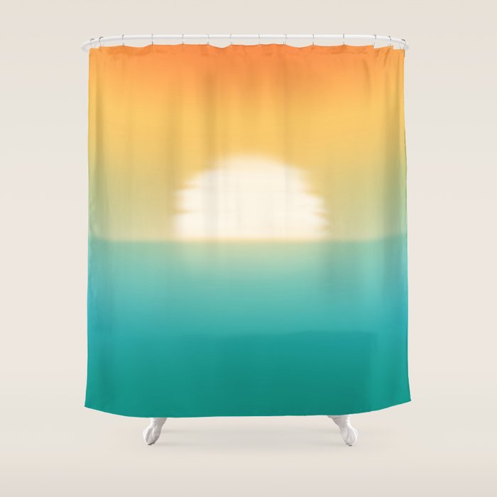 Into the horizon Shower Curtain Gallery Image 1