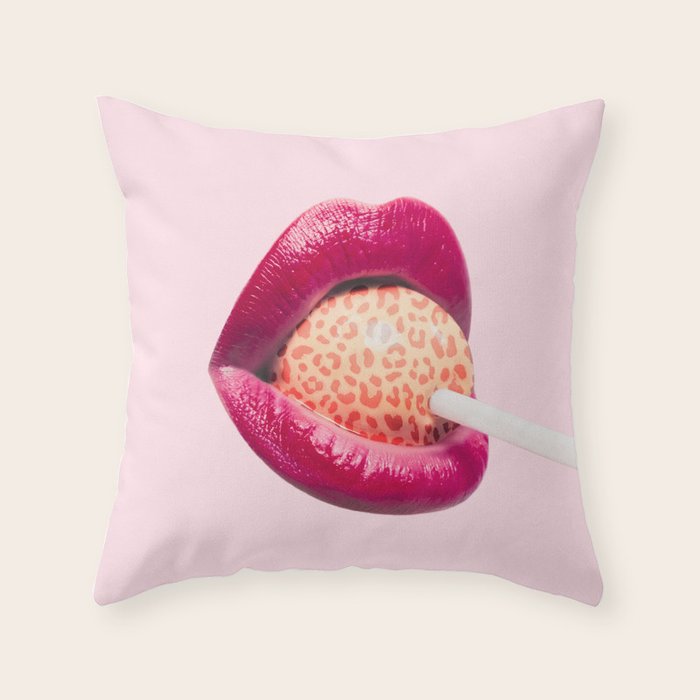 WILD LOLLIPOP Throw Pillow Gallery Image 6