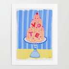 Mold the Future & Vote in Blueberry Blue Poster Gallery Image 4