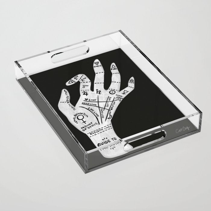Palm Reading Acrylic Tray Gallery Image 1