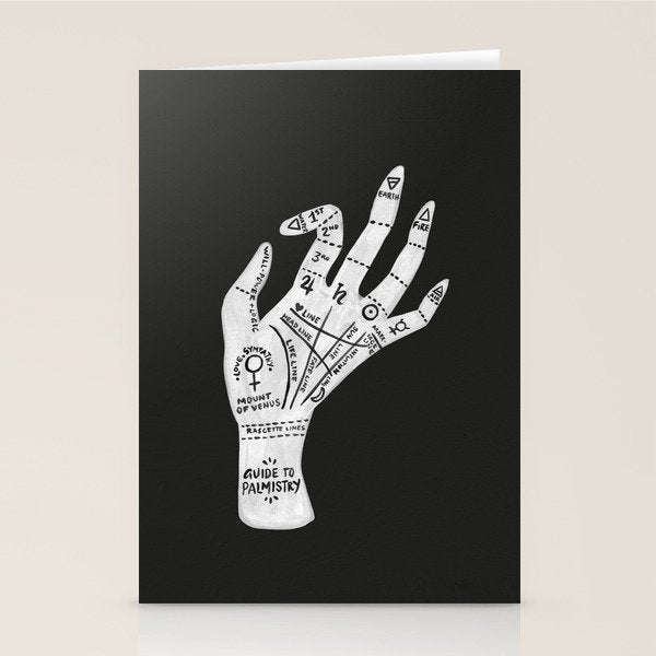 Palm Reading Stationery Card Gallery Image 2