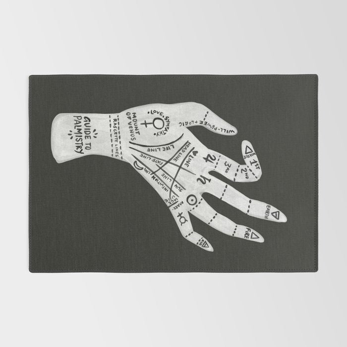 Palm Reading Rug Gallery Image 2