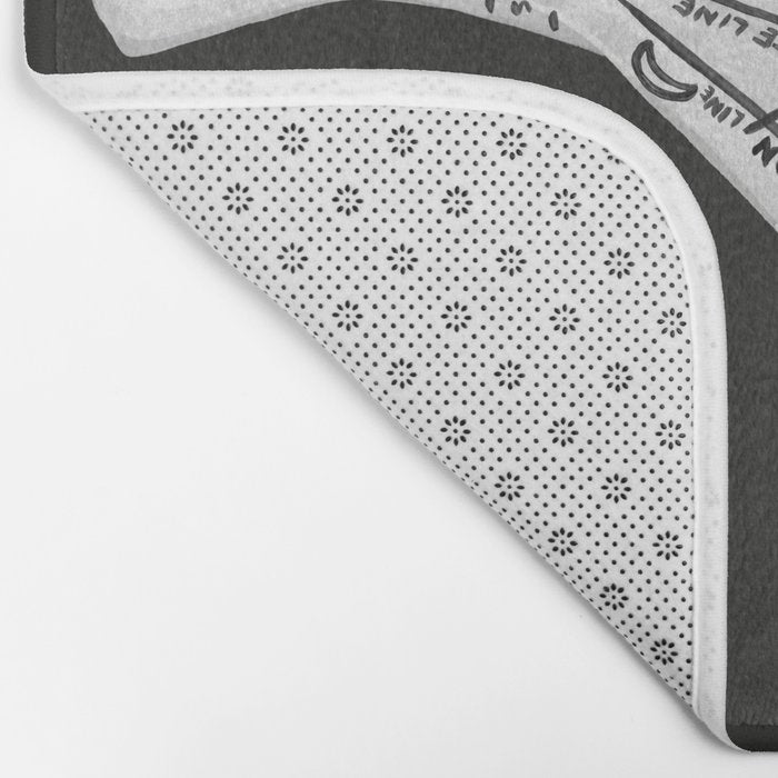 Palm Reading Bath Mat Gallery Image 2
