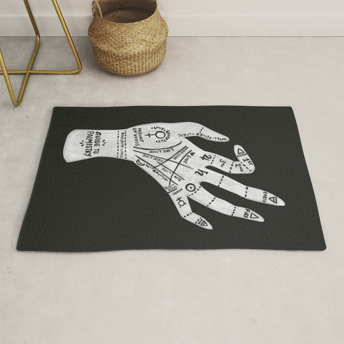 Palm Reading Rug Gallery Image 1