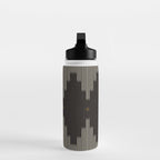 Southwestern Minimalist Black & White Water Bottle Gallery Image 3
