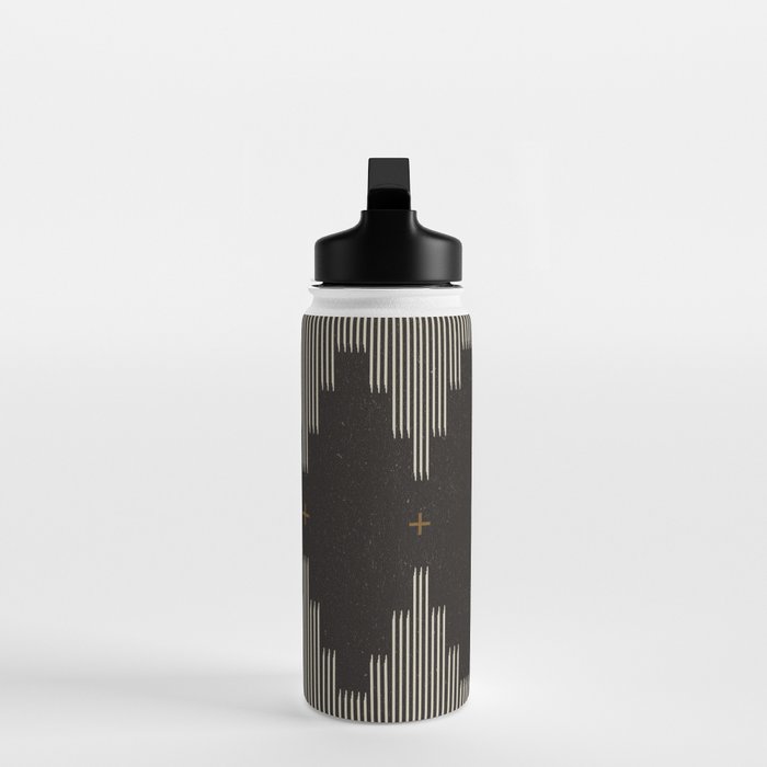 Southwestern Minimalist Black & White Water Bottle Gallery Image 3
