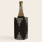 Southwestern Minimalist Black & White Wine Chiller Gallery Image 3