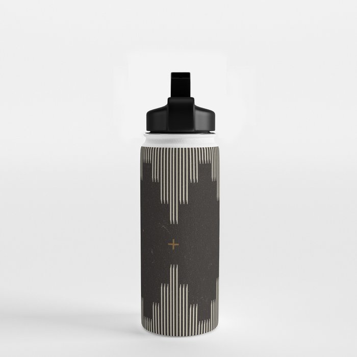 Southwestern Minimalist Black & White Water Bottle Gallery Image 2