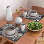 Black and White Garden Placemat Gallery Image 2
