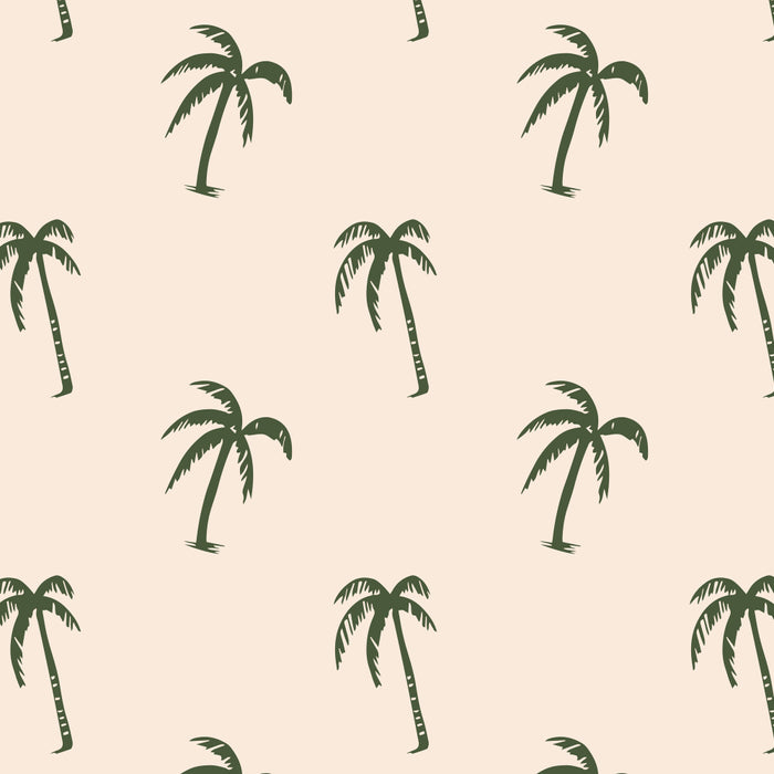 Vintage palm tree beach doodle pattern Coffee Mug Gallery Image 2