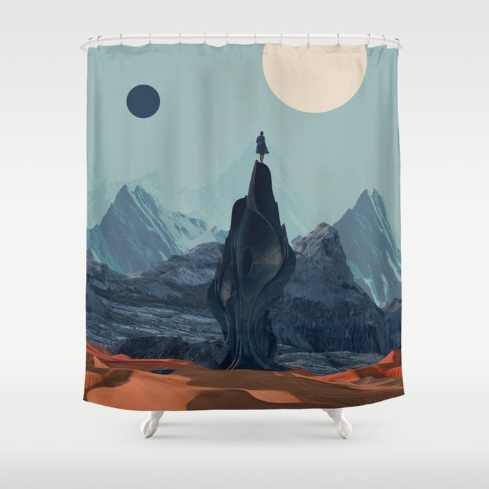 Dreaming of Your Return Shower Curtain Gallery Image 1