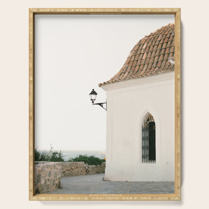 Ibiza White | Spain Travel photography Serving Tray Gallery Image 1