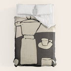 Coffee Time 2 Duvet Cover Gallery Image 6