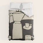 Coffee Time 2 Comforter Gallery Image 6