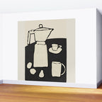 Coffee Time 2 Wall Mural Gallery Image 2