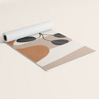 Modern Abstract Minimal Shapes Branches Art 7 Yoga Mat Gallery Image 2