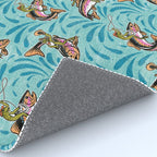 Rodeo Frogs - Aqua Rug Gallery Image 4