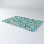 Rodeo Frogs - Aqua Rug Gallery Image 3