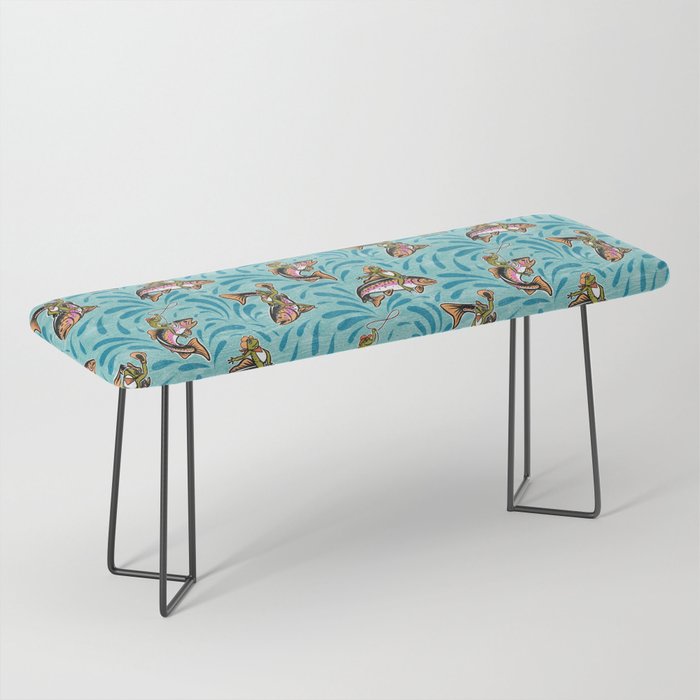 Rodeo Frogs - Aqua Bench Gallery Image 1