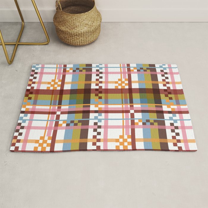Bold Grid Aesthetic Rug Gallery Image 1