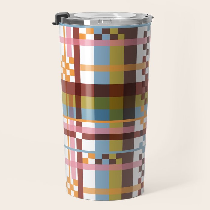 Bold Grid Aesthetic Travel Mug Gallery Image 3