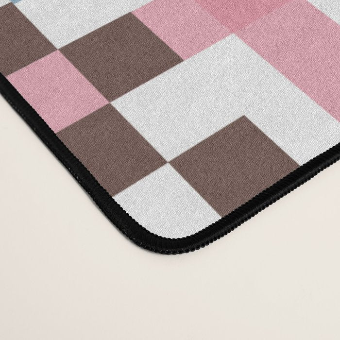 Bold Grid Aesthetic Desk Mat Gallery Image 4