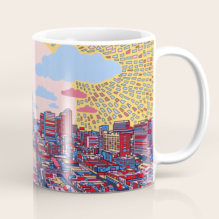 austin texas city skyline Coffee Mug