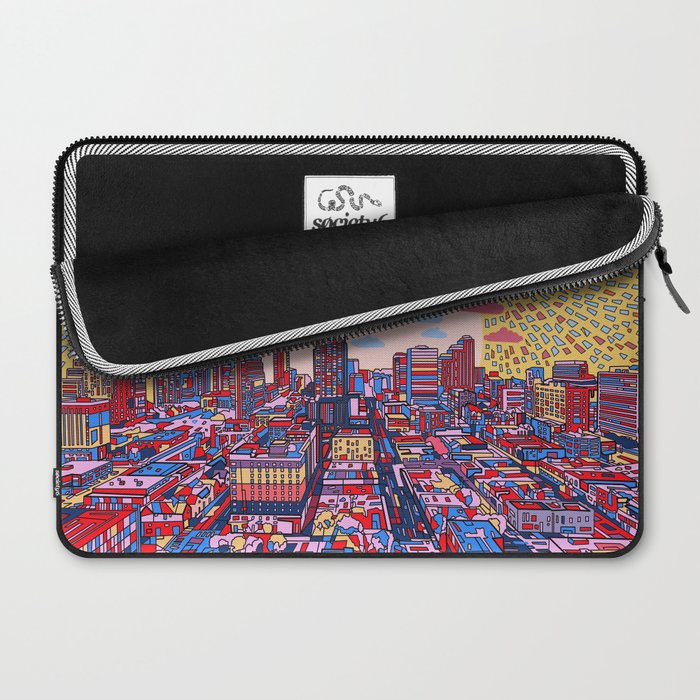 austin texas city skyline Laptop Sleeve Gallery Image 2