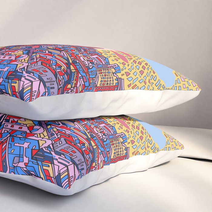 austin texas city skyline Pillow Sham Gallery Image 3