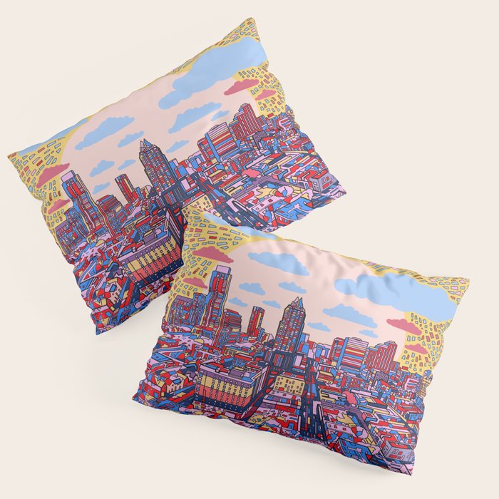austin texas city skyline Pillow Sham Gallery Image 3