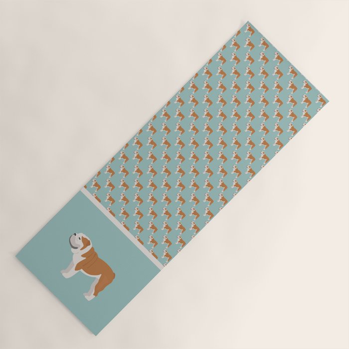 English Bulldog Yoga Mat Gallery Image 1