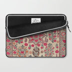 Ura Tube  Antique Tajik Suzani Embroidery Print Laptop Sleeve Gallery Image 2