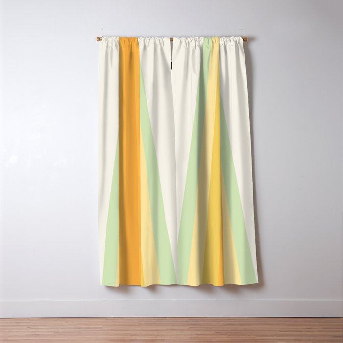 Tropical Palette Stripes Window Curtain Gallery Image 3