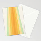 Tropical Palette Stripes Stationery Card Gallery Image 2