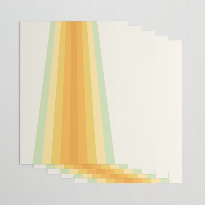 Tropical Palette Stripes Wrapping Paper Gallery Image 3