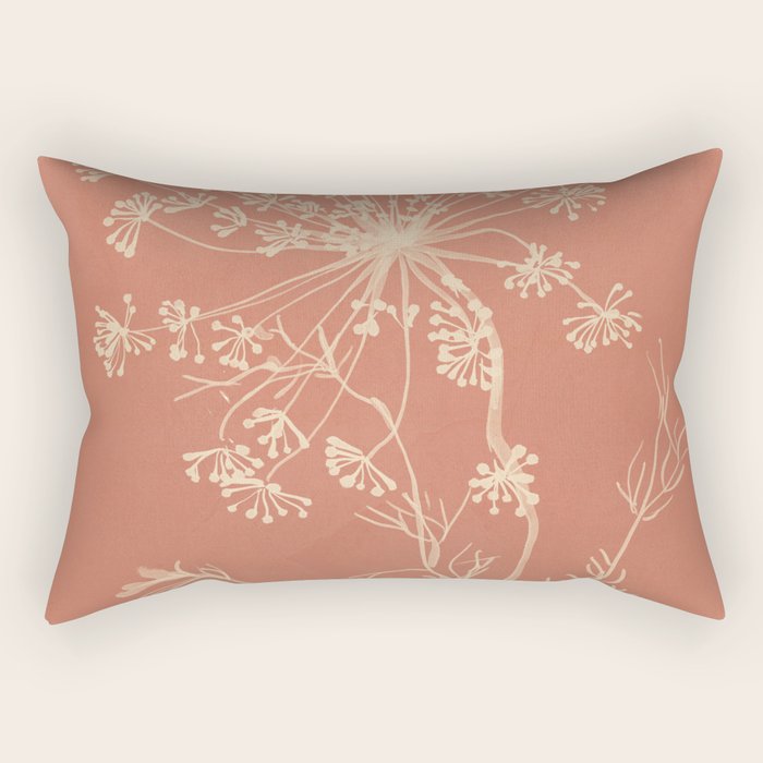 Minimalist Wild Plant 11 Rectangular Pillow Gallery Image 1