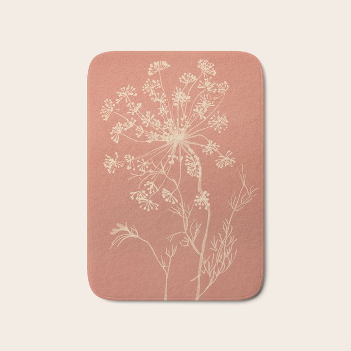 Minimalist Wild Plant 11 Bath Mat Gallery Image 1