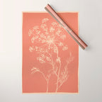 Minimalist Wild Plant 11 Wrapping Paper Gallery Image 1