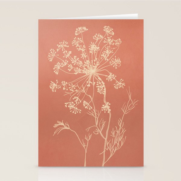 Minimalist Wild Plant 11 Stationery Card Gallery Image 1